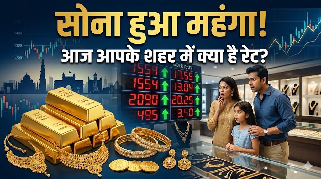 सोना फिर हुआ महंगा! शादी से लेकर निवेश तक बढ़ी चिंता, जानिए आपके शहर में रेट अलग क्यों होते हैं