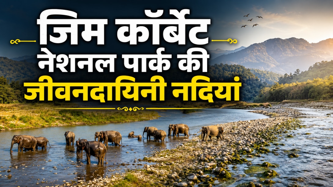 जिम कॉर्बेट नेशनल पार्क की नसों में दौड़ता है इन 5 नदियों का पानी, जानें कौन-सी नदी कहलाती है धड़कन