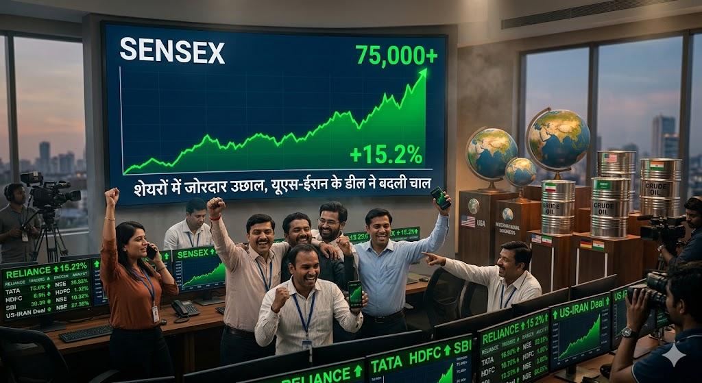 सिर्फ एक वैश्विक संकेत और शेयर बाजार में 1000 अंकों की छलांग! जानिए क्यों उछला सेंसेक्स और अब निवेशकों को क्या करना चाहिए?
