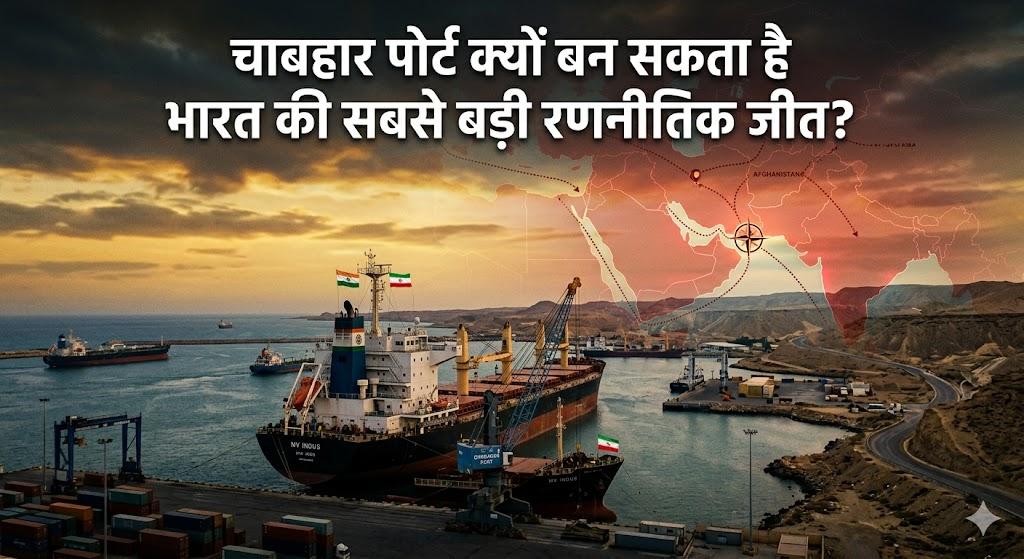 चाबहार पोर्ट को लेकर भारत को कितनी राहत मिलेगी अगर US–Iran डील आगे बढ़ी? जानिए 5 बड़े फायदे और पूरा भू-राजनीतिक गेम