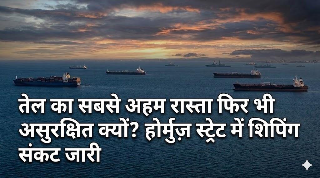होर्मुज़ स्ट्रेट खुलने की उम्मीद के बीच क्यों अटकी शिपिंग इंडस्ट्री? US–Iran समझौते के बीच अब कौन सी चिंता सता रही है