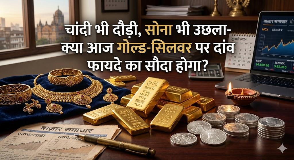 सोना फिर नई ऊंचाई पर, चांदी भी रिकॉर्ड रफ्तार में! खरीदें या इंतजार करें? 17 जून के ताजा भाव से समझें पूरा गणित 