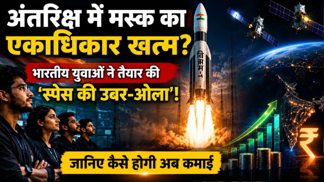 अंतरिक्ष में भारतीय युवाओं ने कैसे खोली 'कमाई फैक्ट्री'? क्या स्पेस में एलन मस्क के साम्राज्य को टक्कर देंगे ये देसी स्टार्टअप्स!