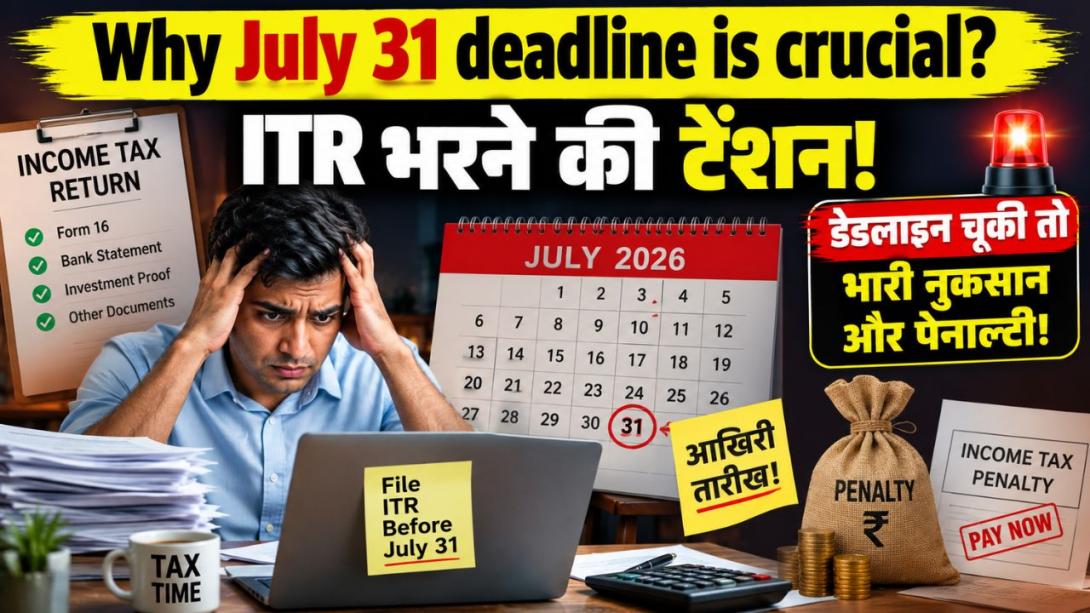 अगर 31 जुलाई की ITR डेडलाइन चूक गए तो क्या होगा? सीए ने बताया आपकी इस भूल की क्या होगी सजा