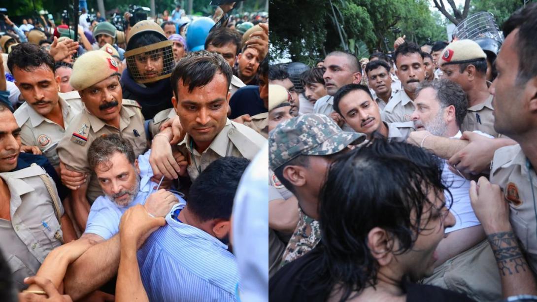 Rahul Gandhi का मास्टरप्लान! राहुल-प्रियंका समेत अखिलेश को उठा ले गई पुलिस; जानें पूरी कहानी