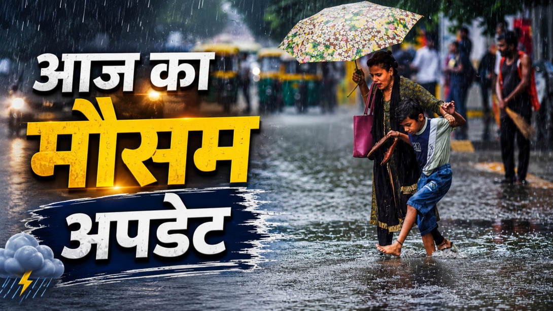 आज का मौसम 11 अगस्त: दिल्ली-NCR में उमस करेगी बेहाल, पहाड़ों पर जमकर बरसेंगे बादल, जानें देशभर में मौसम का हाल
