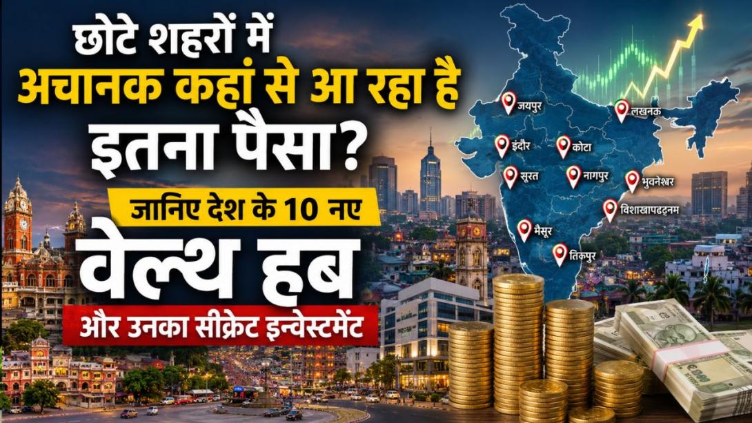 भारत के किन 10 शहरों में तेजी से बढ़ी है वेल्थ क्रिएशन? जानिए छोटे शहरों से निकल रहे अमीर कहां लगा रहे पैसा