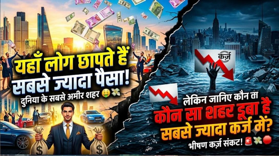 भारत में यह शहर कमाई में नंबर-1, लेकिन खर्च में कौन? जानिए सबसे ज्यादा कर्ज किस शहर पर है!