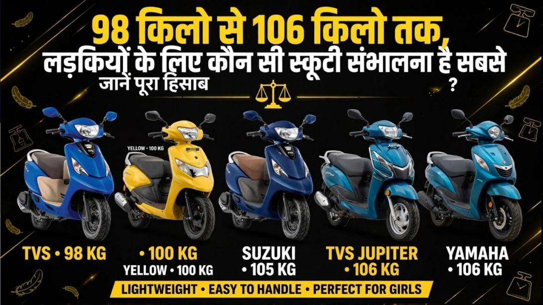 Best Scooty For Female: लड़कियों के लिए ये 5 स्कूटी हैं बेस्ट, माइलेज से लेकर कंफर्ट और स्टाइल का मिलेगा पूरा कॉम्बो पैकेज