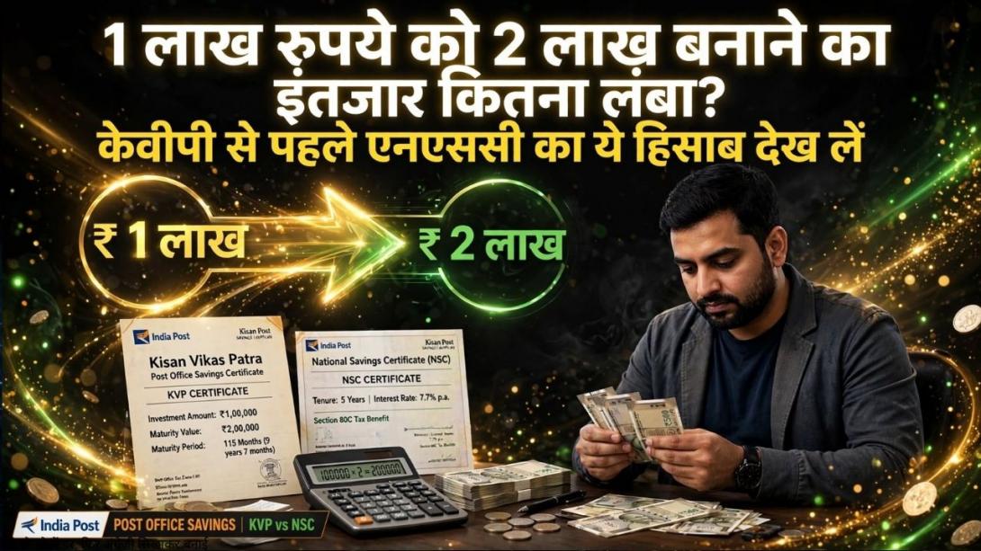 पोस्ट ऑफिस की 2 स्कीम में 1 लाख लगाने पर किसमें मिलेगा ज्यादा रिटर्न? जानिए कौन जल्दी बनाएगा आपको अमीर