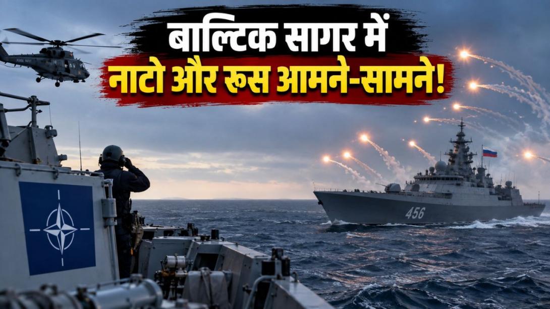 बाल्टिक सागर में क्यों आमने-सामने आए रूस और डेनमार्क? युद्धपोत से हेलीकॉप्टर पर फ्लेयर्स दागने का क्या है मामला