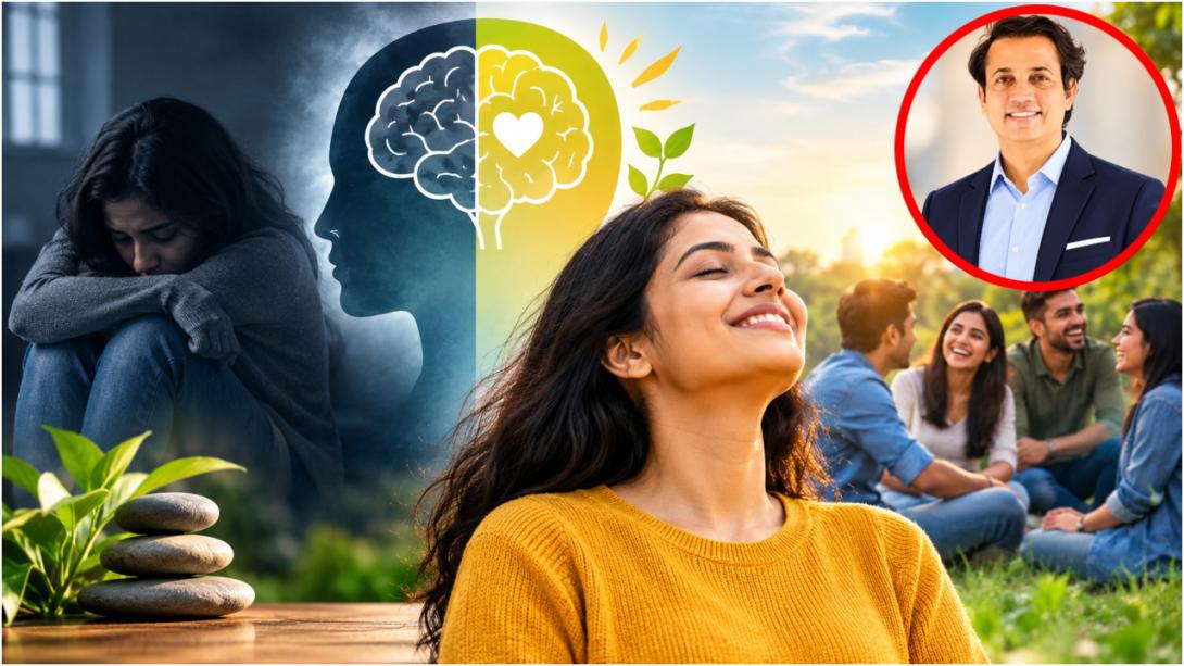 मानसिक बीमारी से कहीं ज्यादा जरूरी है मेंटल हेल्थ- खुशी क्यों है जरूरी